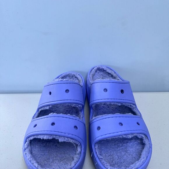 Crocs CLASSIC COZZZY SANDAL size 11 Men - Picture 2 of 4